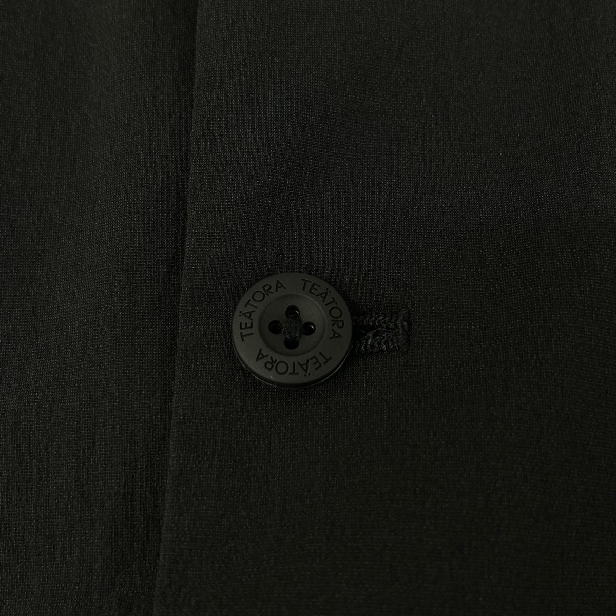 TEATORA テアトラ TT-CG-SHT-SS-DR ブラック CARTRIDGE SHIRT S/S トップス