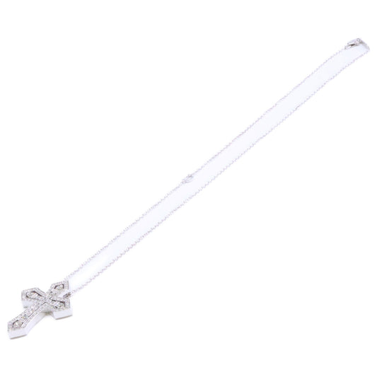 DAMIANI ダミアーニ 新品仕上げ済み 20089534 750WG ベルエポック クラウン Lサイズ ダイヤモンド ネックレス