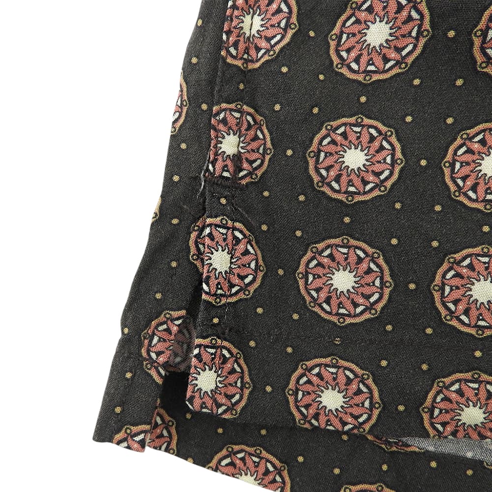 OAS オーエーエス 美品 COFFEE LUMO Viscose Long Sleeve トップス メンズ ブラウン レッド系 L 7019-04 トップス