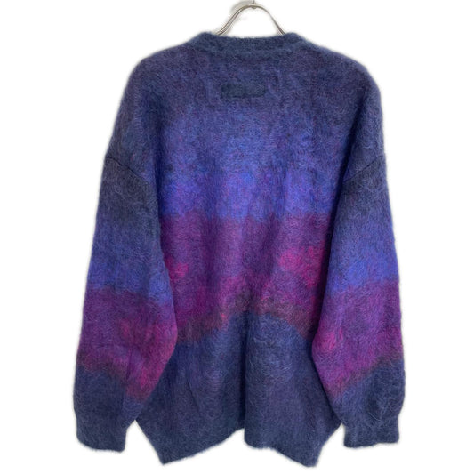 ssstein/stein シュタイン 22AW ST.448 パープル GRADATION MOHAIR CARDIGAN トップス