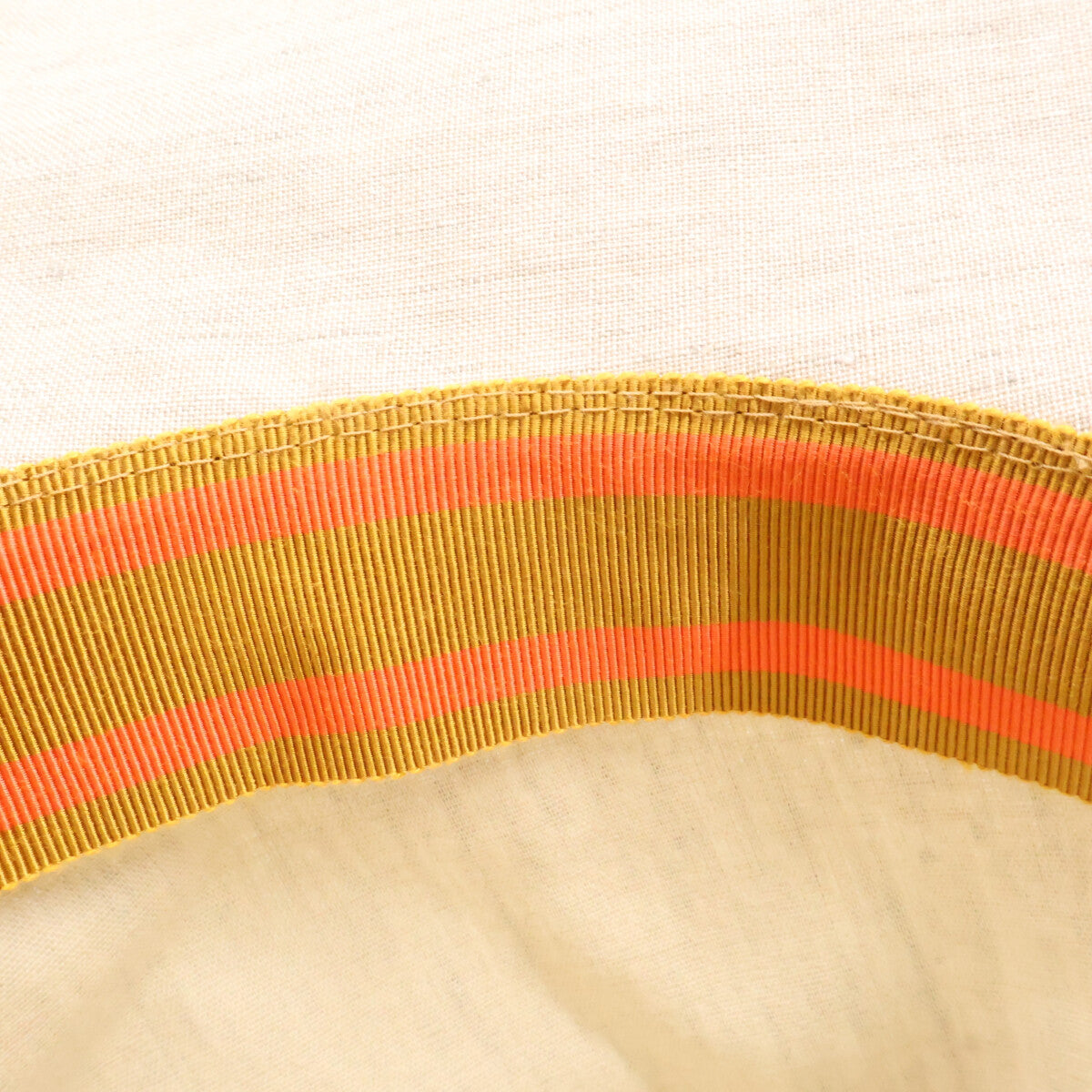 HERMES エルメス 【美品/国内正規】セリエボタン リネン ハット 帽子