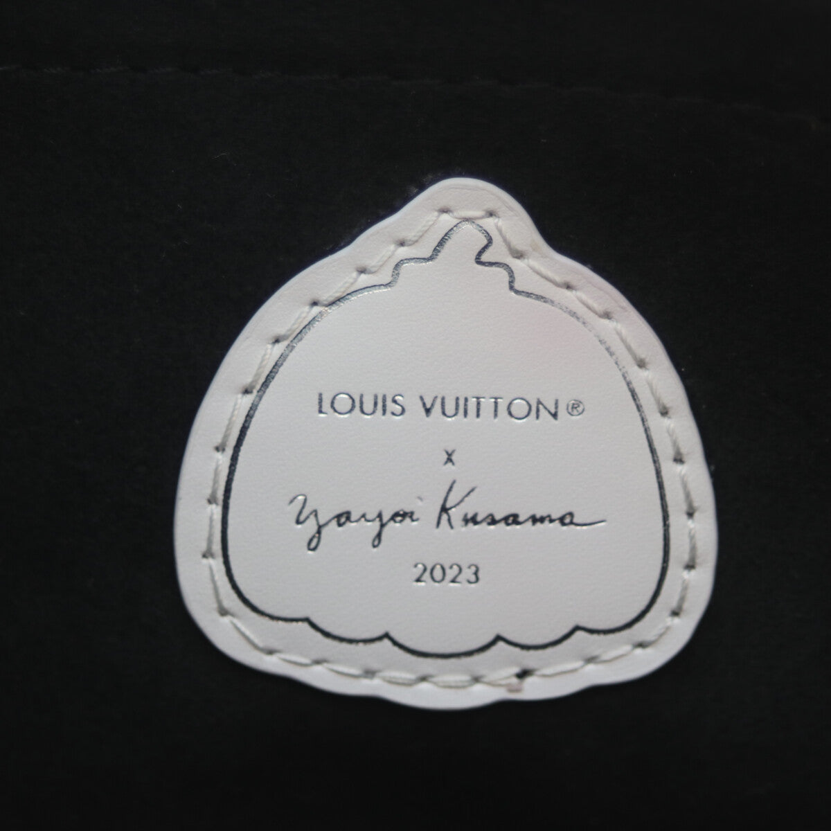 LOUIS VUITTON ルイヴィトン ×KY 草間彌生 M46410 アンプラント インフィニティドット ノワール ミュルティポシェットアクセソワール ショルダーバッグ