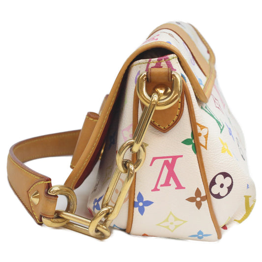LOUIS VUITTON 2011 M40305 Monogram Multicolore Blanc Patty Shoulder Bag