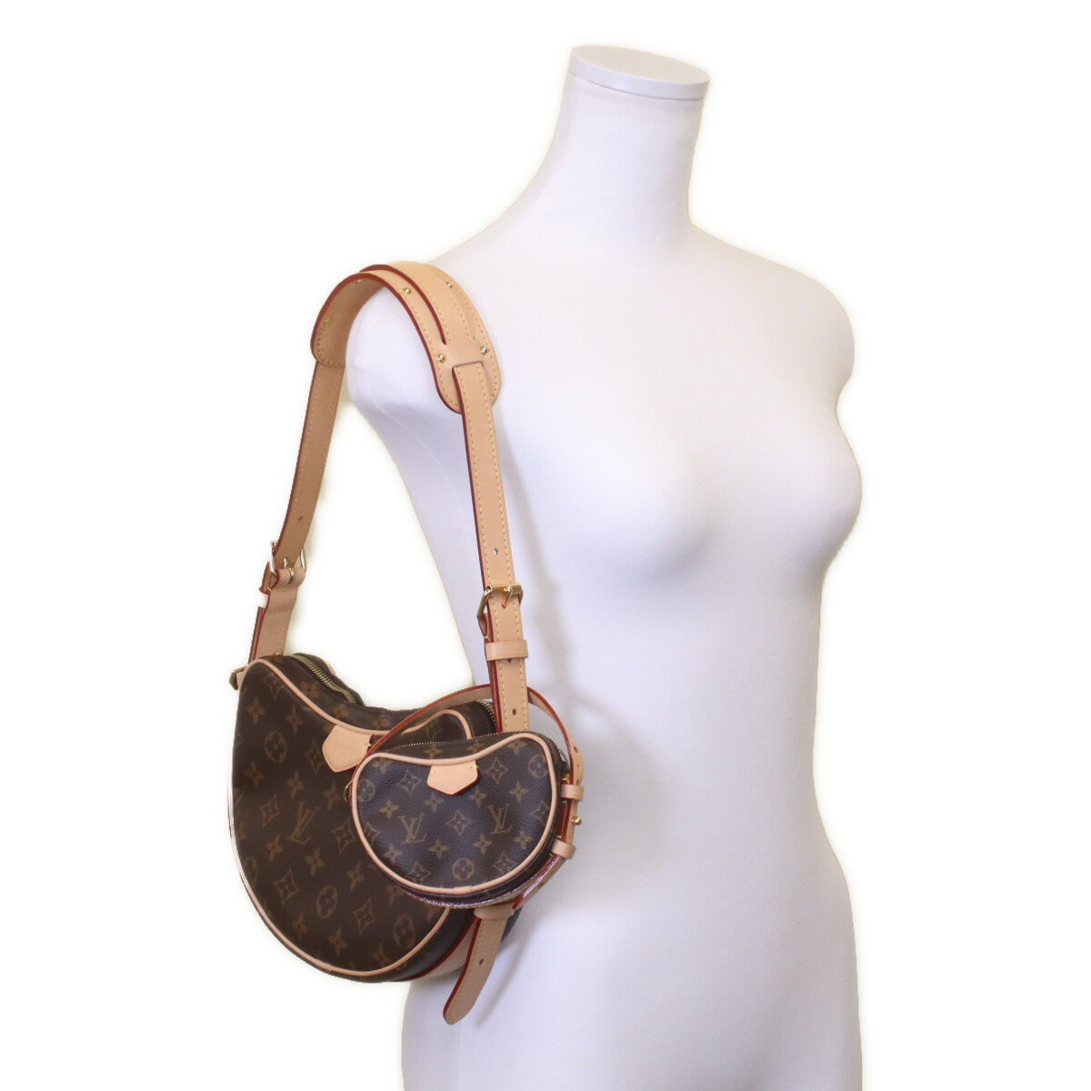 LOUIS VUITTON 路易威登 M46828 Monogram Croissant 新月形手袋 单肩包