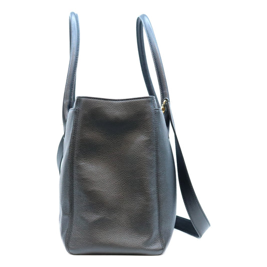 CHANEL シャネル 14番 A15206 黒 グレインドカーフ ゴールド金具 2WAY エグゼクティブトート トートバッグ