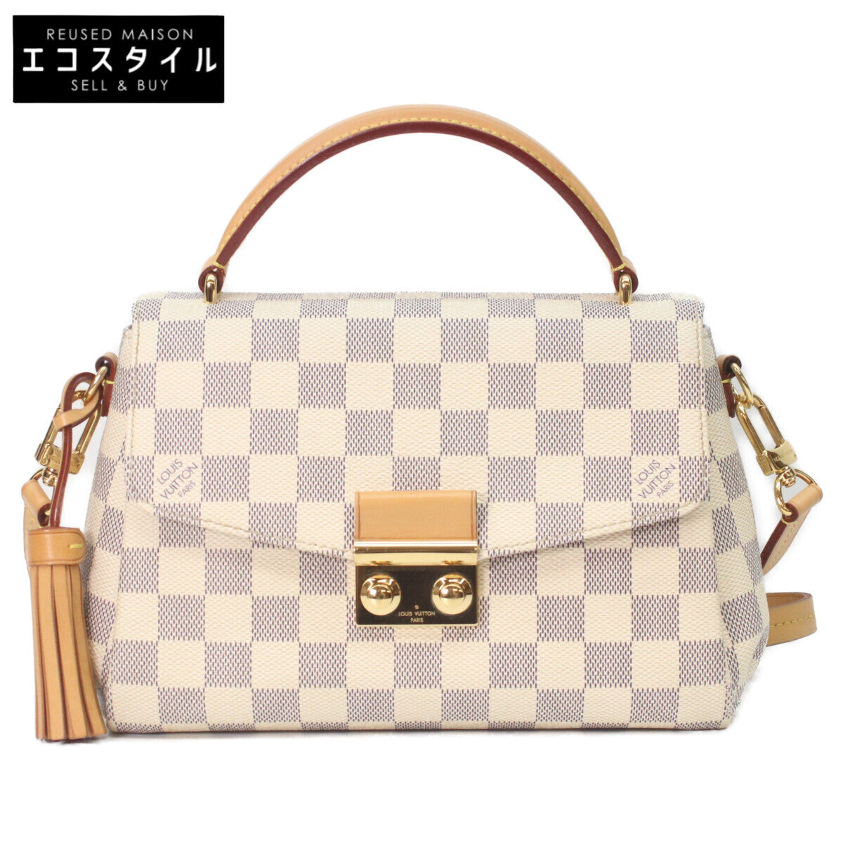 LOUIS VUITTON ルイヴィトン 17年 N41581 ダミエアズール クロワゼット