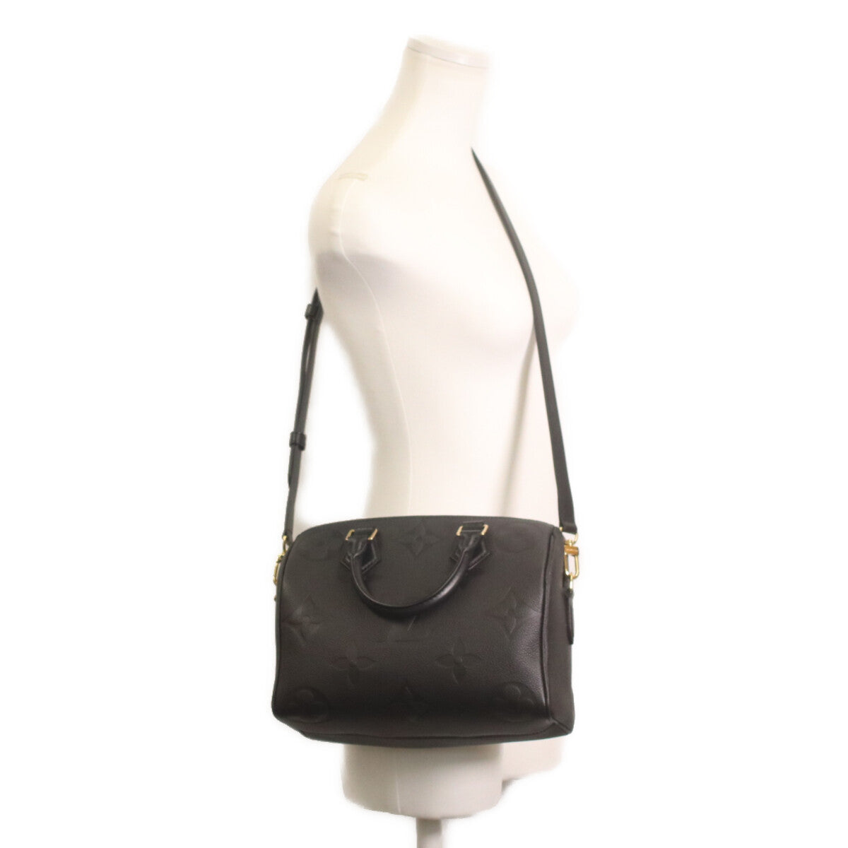 LOUIS VUITTON ルイヴィトン M58951 モノグラムアンプラント ノワール スピーディ バンドリエール25 ショルダーバッグ