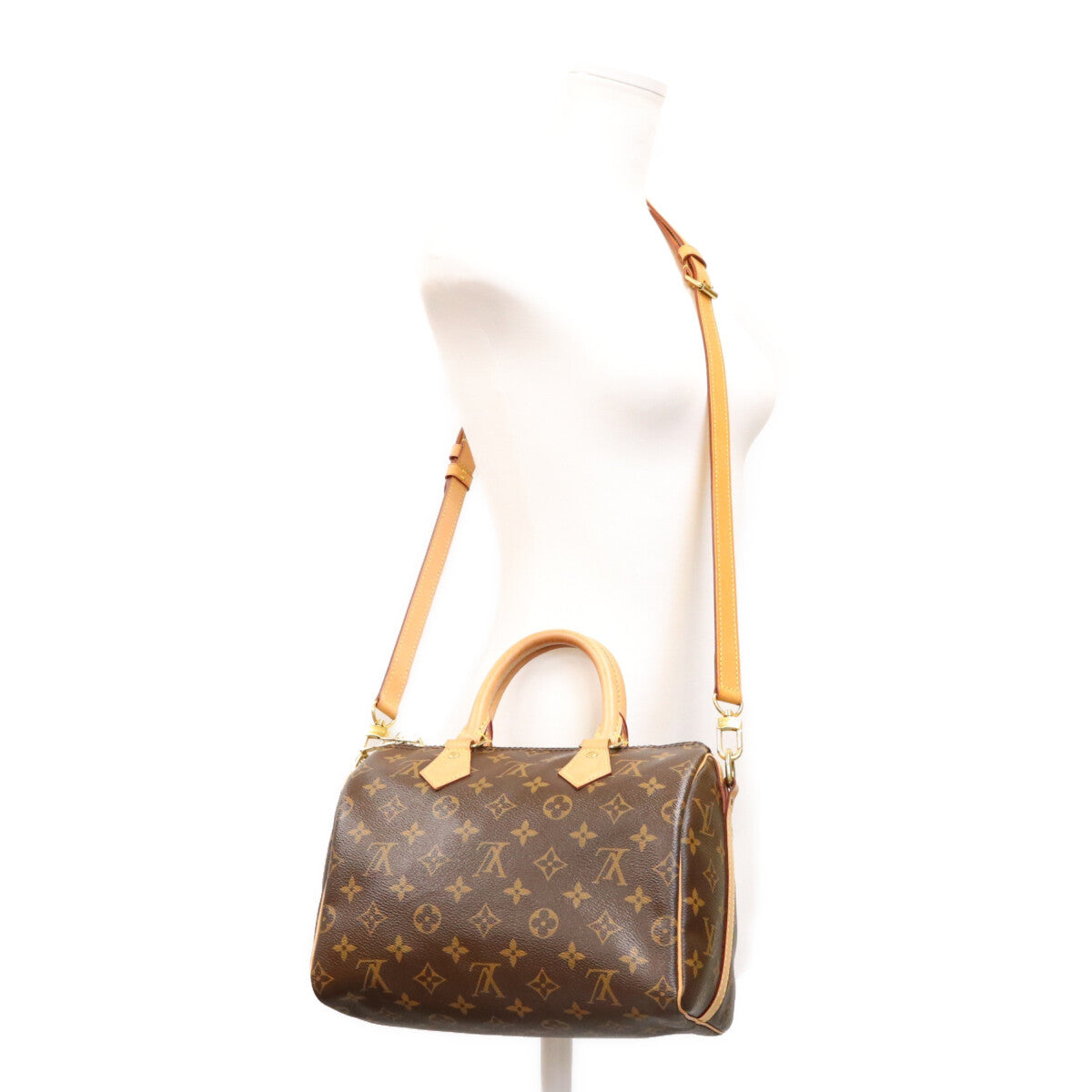 Louis Vuitton 2020 M41113 Monogram Speedy Bandoulière 25 Boston Bag