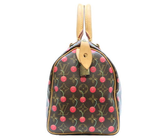 LOUIS VUITTON ルイヴィトン 05年 M95009 モノグラムチェリー スピーディ25 ボストンバッグ