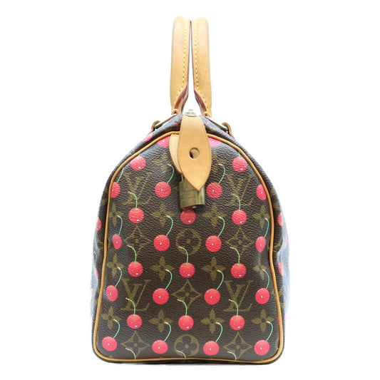 LOUIS VUITTON ルイヴィトン 05年 M95009 モノグラムチェリー スピーディ25 ボストンバッグ