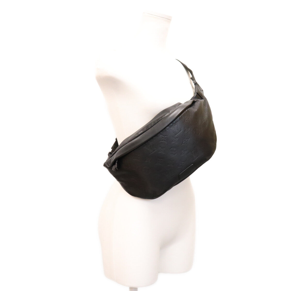 LOUIS VUITTON ルイヴィトン M46036 モノグラムシャドウ ディスカバリー バムバッグPM ウエストバッグ