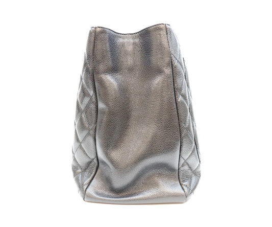 CHANEL シャネル 13番 A50995 黒 キャビア シルバー金具 GST トートバッグ