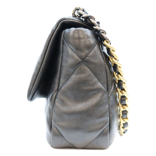 CHANEL シャネル AS1160 黒 ラム シャネル19スモール ショルダーバッグ ショルダーバッグ