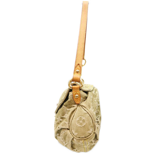 LOUIS VUITTON ルイヴィトン 06年 M95217 モノグラムデニム リケン ミニプリーティ ハンドバッグ