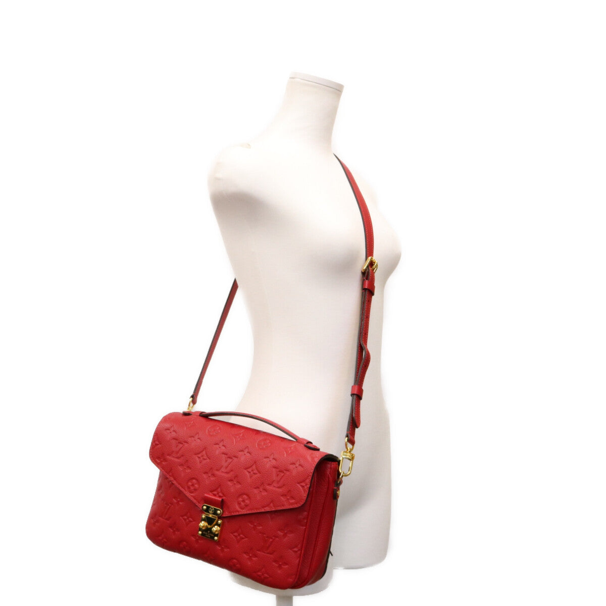 LOUIS VUITTON ルイヴィトン 20年製 M44155 スリーズ モノグラムアンプラント ポシェットメティスMM バック ショルダーバッグ
