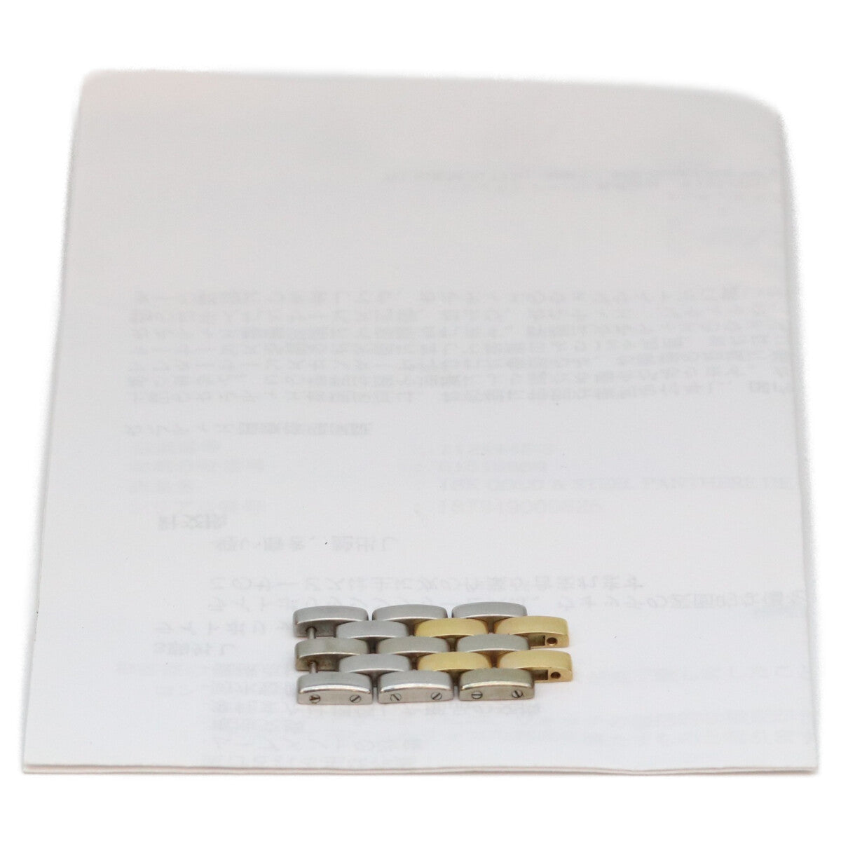Cartier カルティエ 80-90s アイボリー文字盤 パンテールMM 2ロウ QZ YG SS 時計 腕時計
