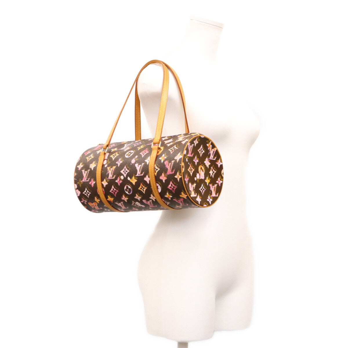 LOUIS VUITTON ルイヴィトン 08年 M95753 モノグラムウォーターカラー パピヨン30 ハンドバッグ ハンドバッグ