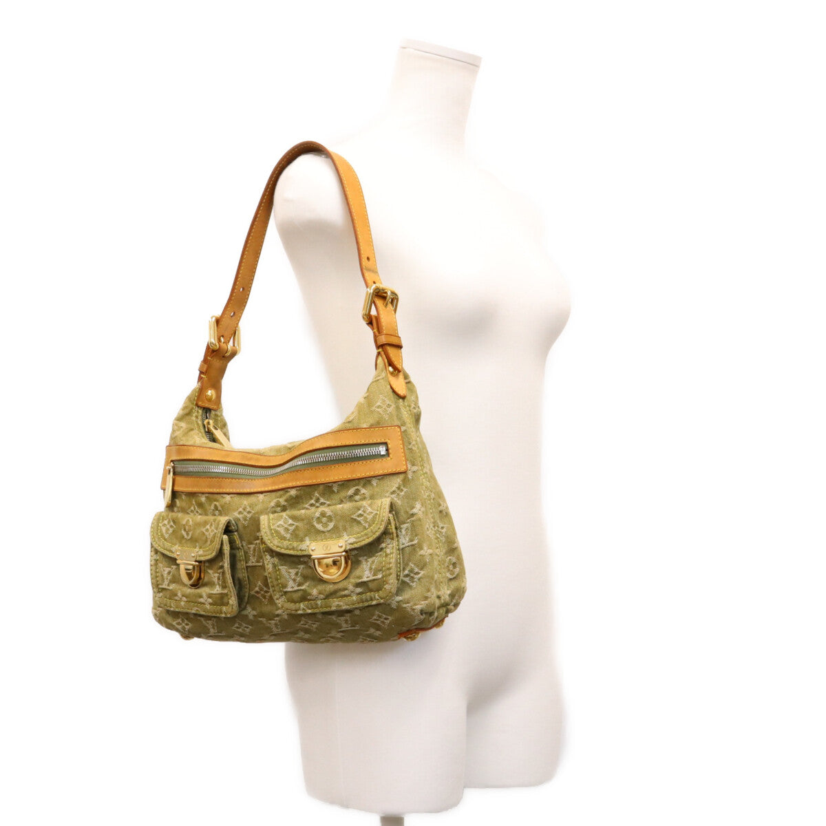 LOUIS VUITTON ルイヴィトン 06年 M95213 モノグラムデニム リケン バギーPM ショルダーバッグ ショルダーバッグ