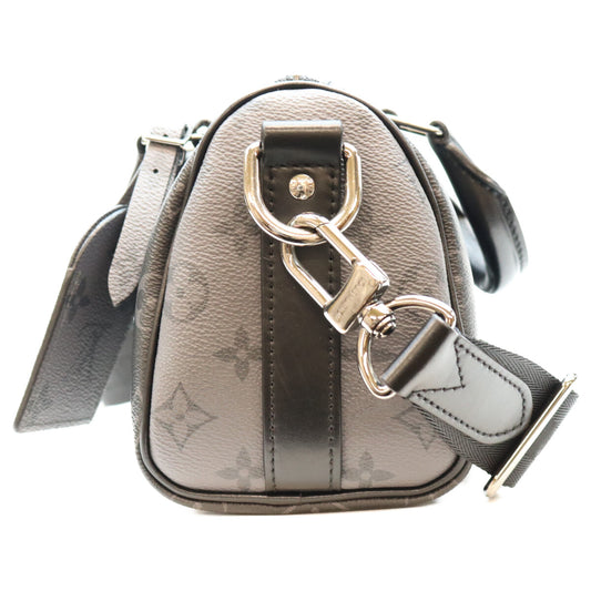 LOUIS VUITTON ルイヴィトン M46271 モノグラムエクリプス キーポルバンドリエール25 ボストンバッグ ショルダーバッグ