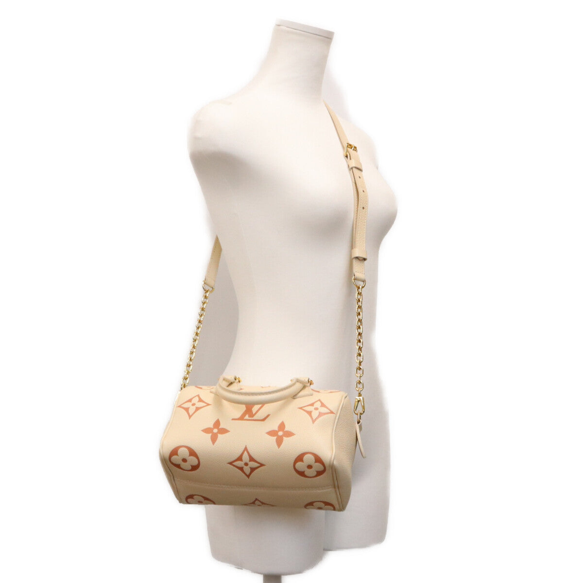 LOUIS VUITTON ルイヴィトン M46397 アンプラント クレーム ローズトリアノン スピーディバンドリエール20 ミニボストンバッグ ショルダーバッグ