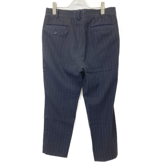 DP-P035 Navy Stripe Slacks Bottoms XS Men's
