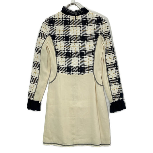 Tweed Silk-Lined Panelled Long Sleeve Dress 2 (Women's)