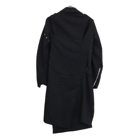 AD2015 1Q-J003 Twisted Wool Rider's Coat XS Men's