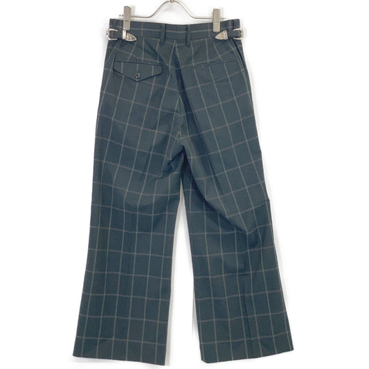 TV31-FF309 23ss Side Belt Wide Slacks Green Bottoms 44 Men's