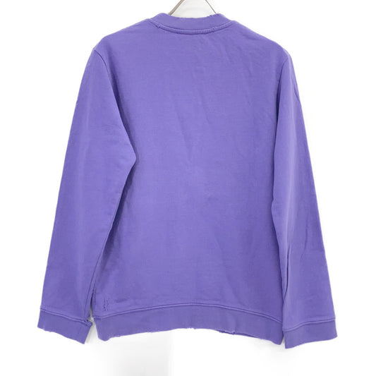 21SS PURPLE 211W1668 PHOTO DISTRESSED SWEATSHIRT M MEN'S