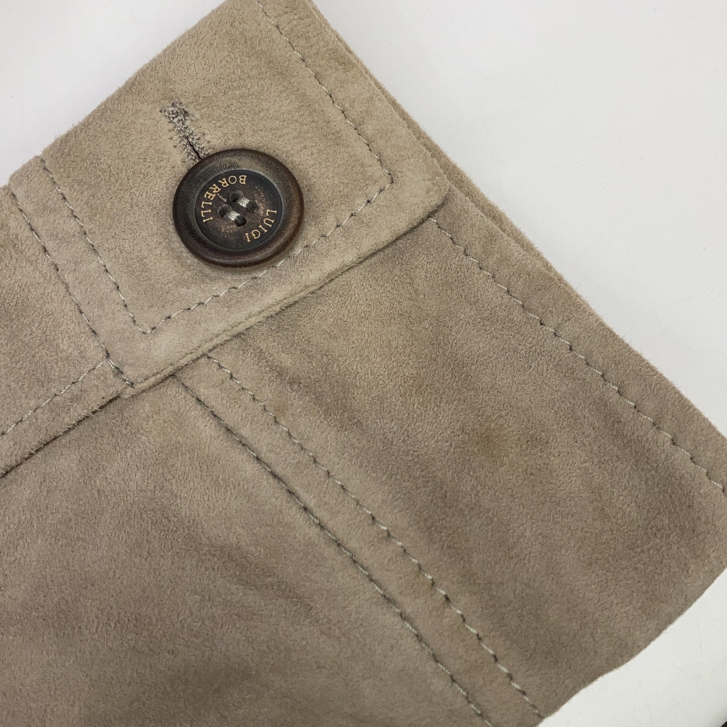440 CAMOSCIO BEIGE SUEDE ZIP-UP JACKET Jacket 54 Men's