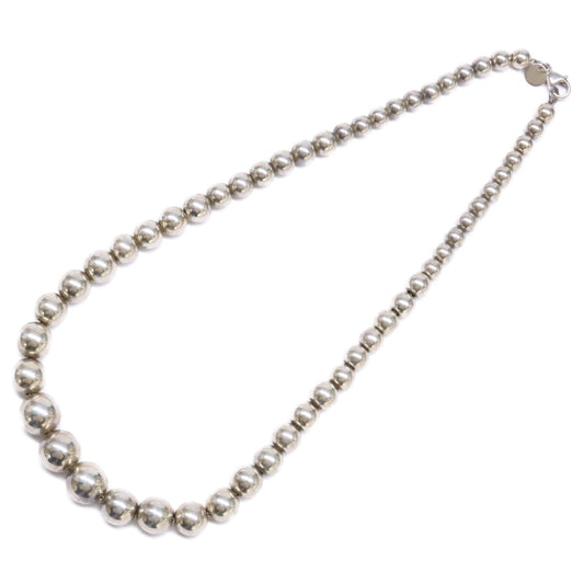 TIFFANY&Co. ティファニー 925 ハードウェア グラジュエイテッド ボール ネックレス