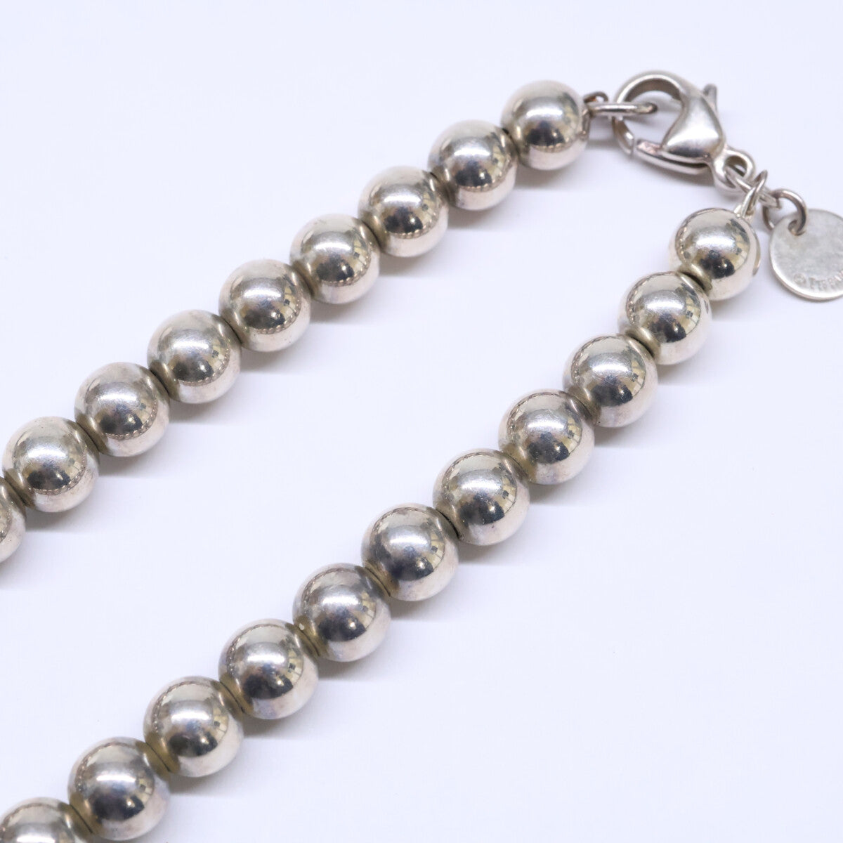 TIFFANY&Co. ティファニー 925 ハードウェア グラジュエイテッド ボール ネックレス