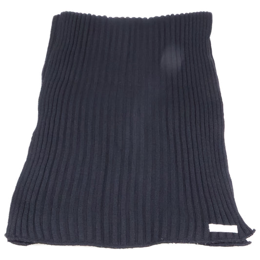 Loro Piana ロロピアーナ ウール リブニット マフラー