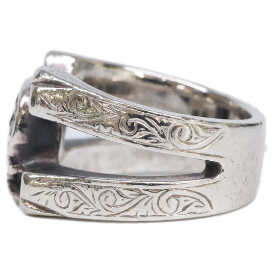 Loree Rodkin 925 Skull Zirconia Ring