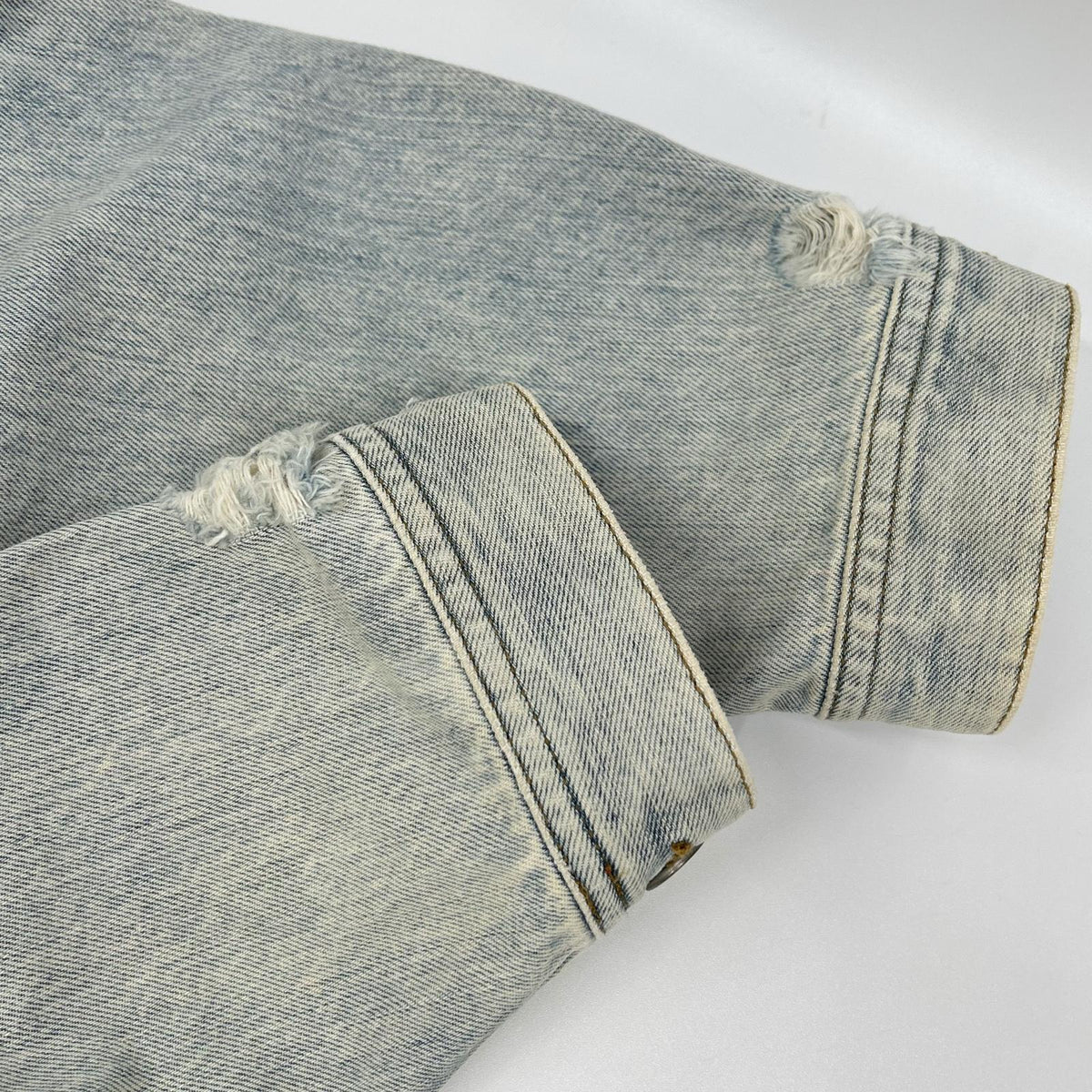 DIESEL Diesel distressed denim jacket jacket