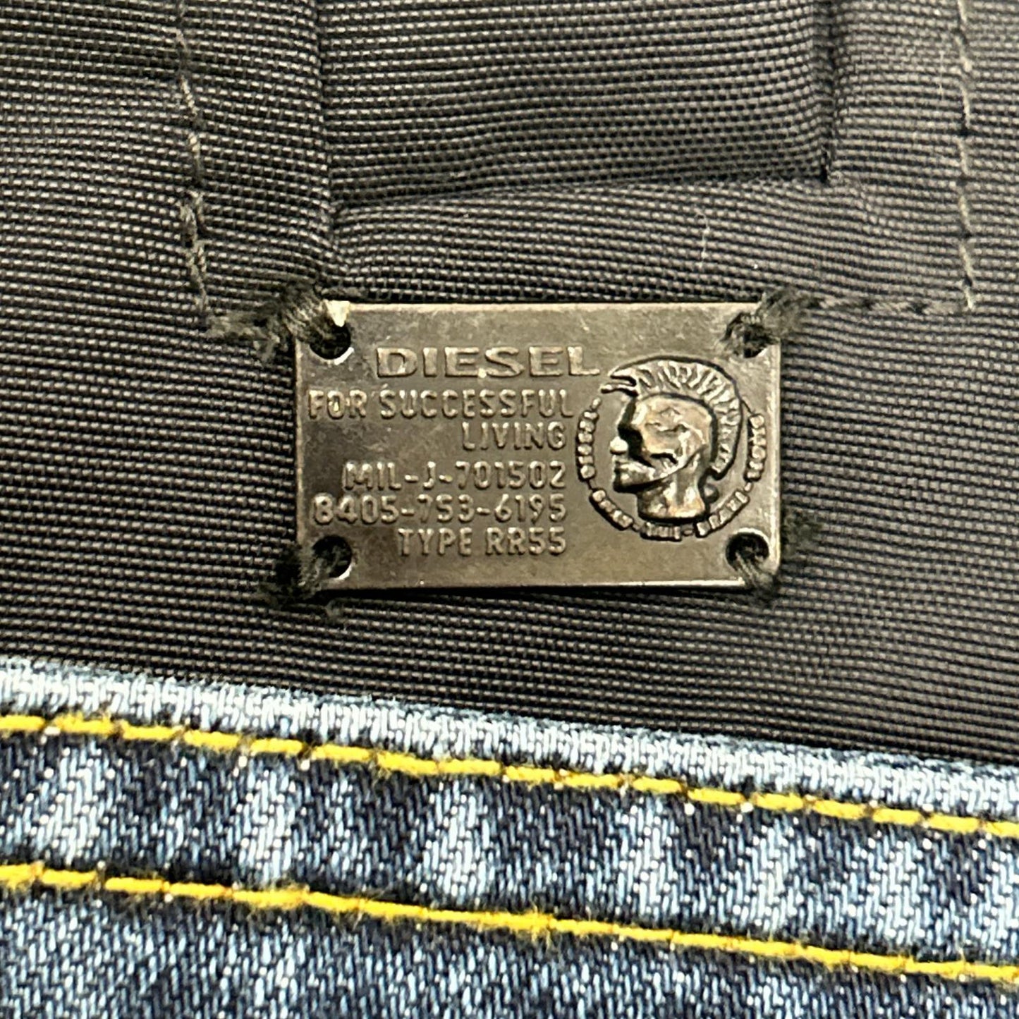 DIESEL ディーゼル デニム ライダースジャケット ジャケット