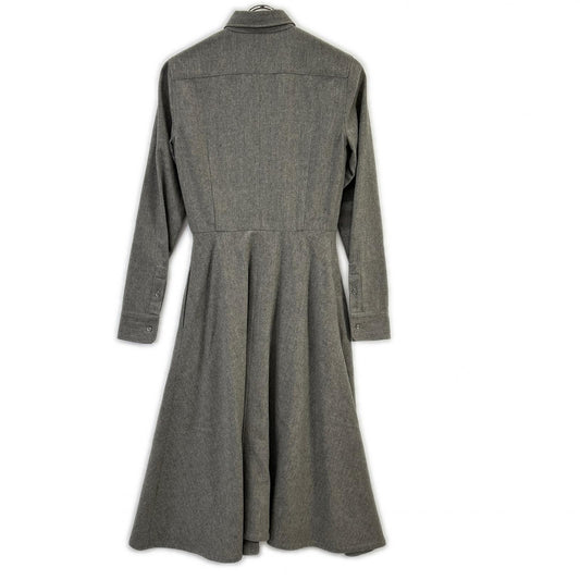 Ralph Lauren Black Label ラルフローレンブラックレーベル Gray Wool Dress Dress