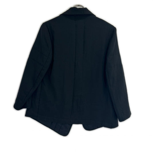 yohjiyamamoto ヨウジヤマモト FU-J02-417 ブラック シルクライナージャケット ジャケット