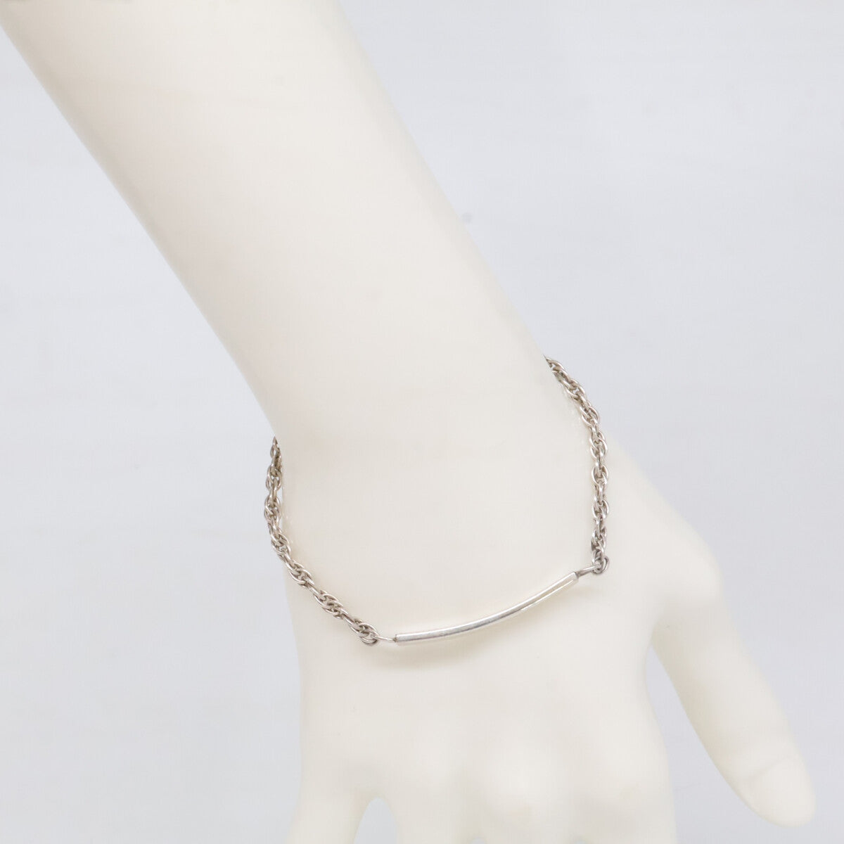 TIFFANY&Co. ティファニー ID Plate Narrow Bracelet
