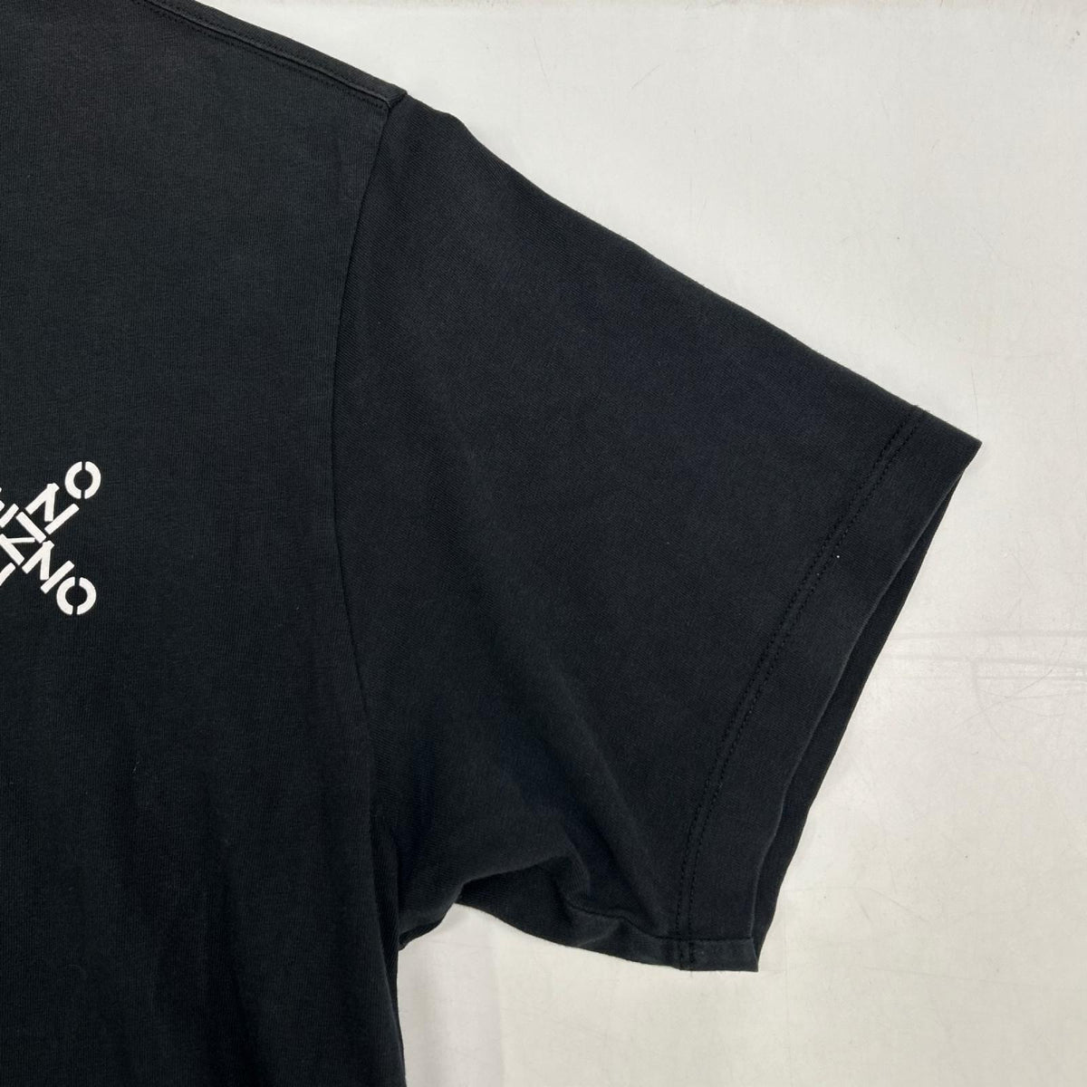 KENZO ケンゾー FA65TS0014SJ ブラック クロスロゴTシャツ トップス