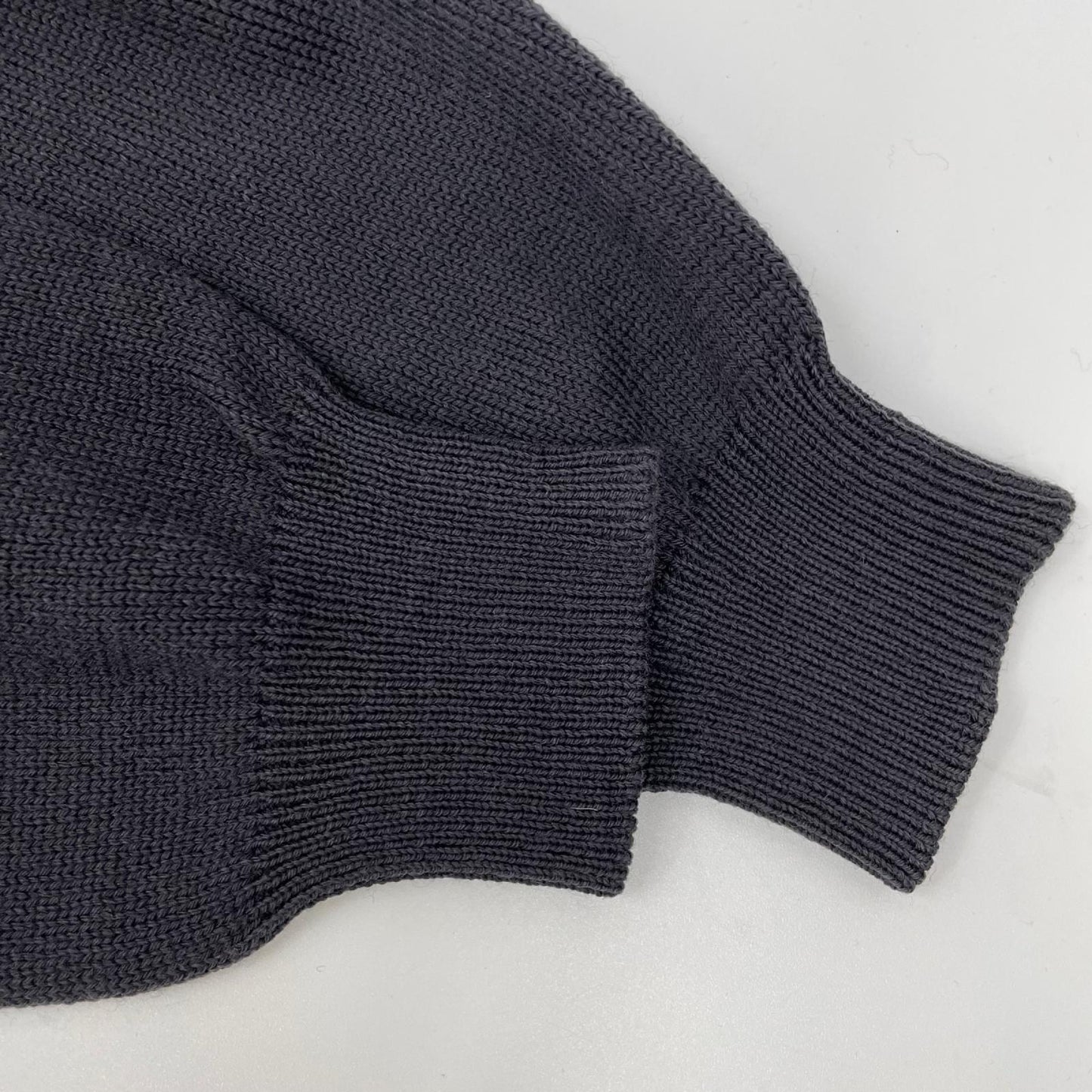 GIORGIOARMANI ジョルジオアルマーニ GOLF ウール ロゴ刺繍ニット トップス