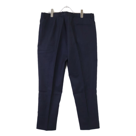 Maison margiela S30FT0063 Gray wool pleated slacks Bottoms