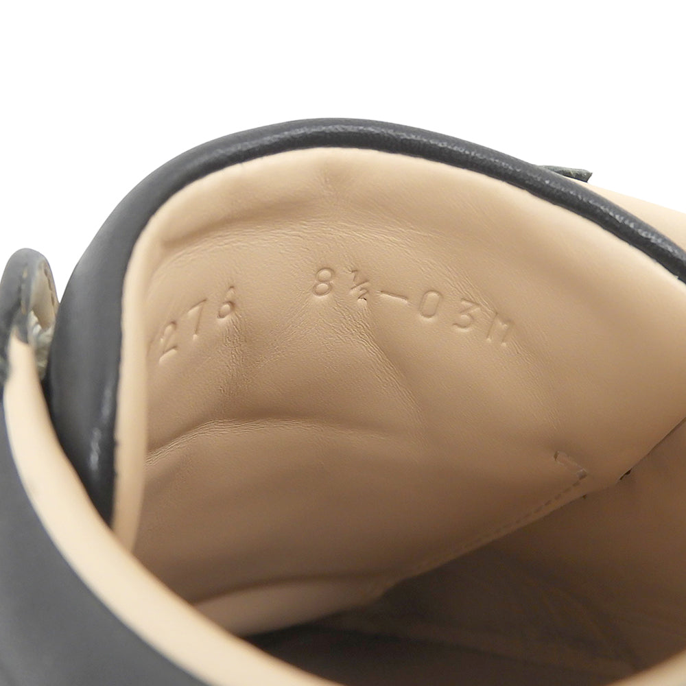 GUCCI グッチ トリコロール ローカットスニーカー シューズ メンズ ブラック 8 1/2 497276 シューズ