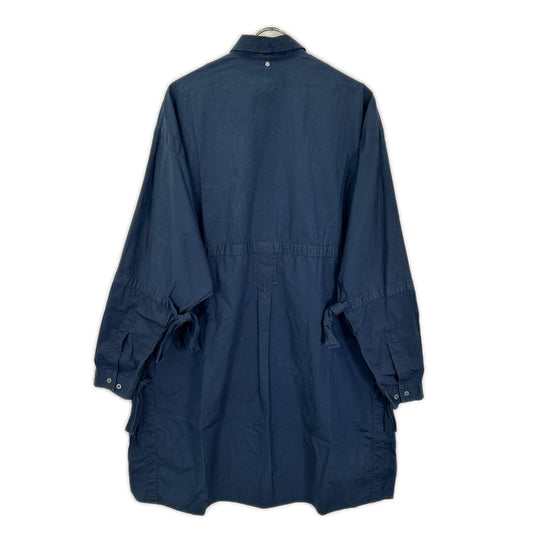 OAMC オーエーエムシー ネイビー 長袖ロングシャツ トップス