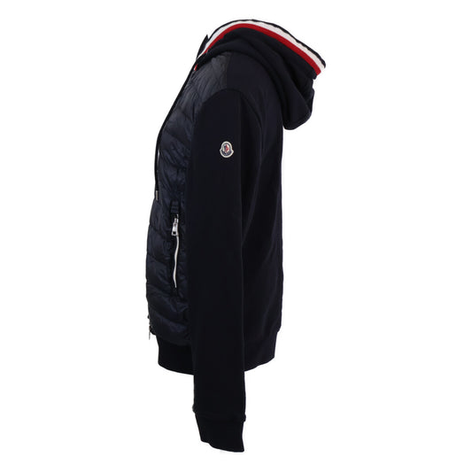 MONCLER モンクレール MAGLIA CARDIGAN ダウン切り替えスウェットパーカー トップス