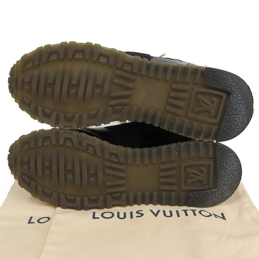 LOUIS VUITTON ルイヴィトン 美品 ランアウェイ スニーカー シューズ レディース ブラック 37 1/2 シューズ