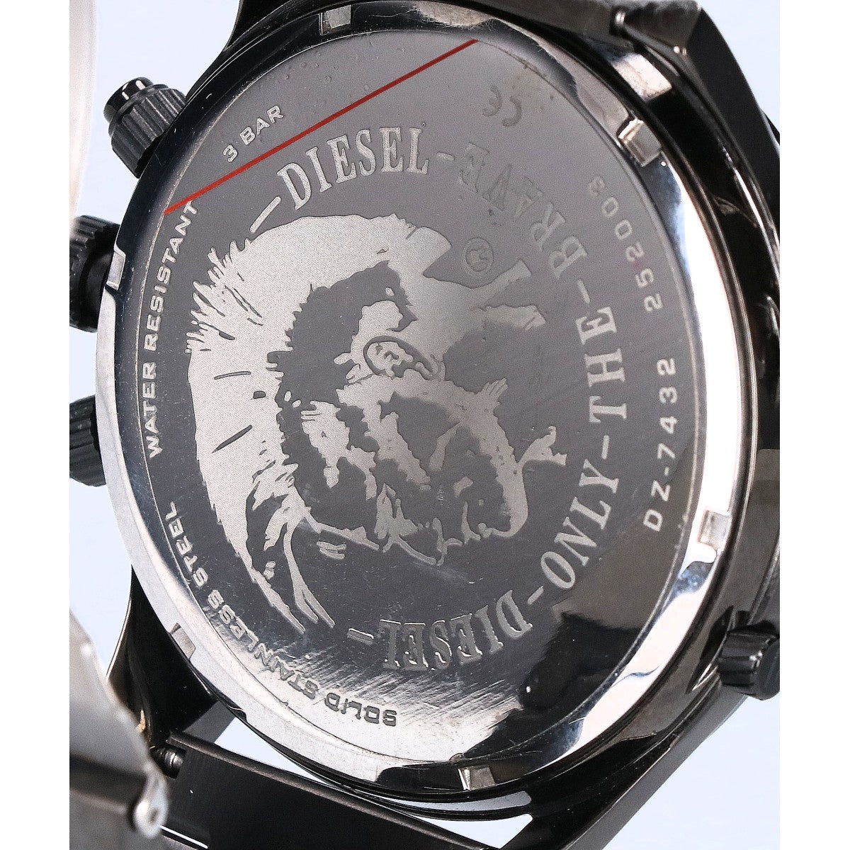 DIESEL ディーゼル 【美品】DZ-7432 BOLTDOWN ボルトダウン クロノグラフ クオーツ 腕時計