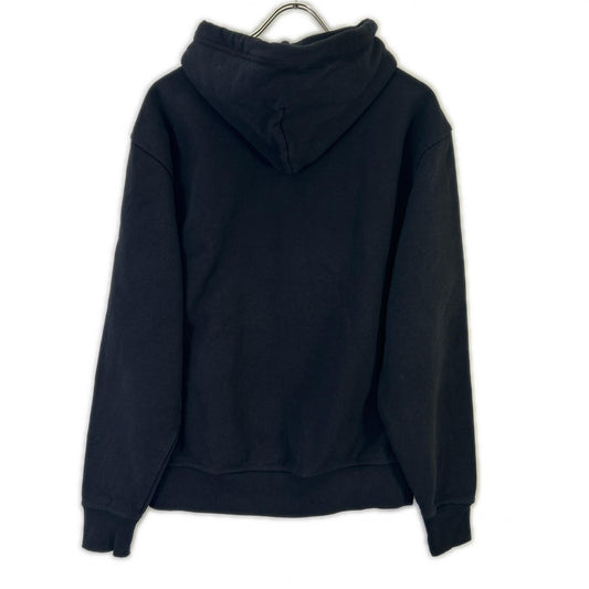BURBERRY バーバリー 8105364 ブラック ロゴ ノヴァチェックラベル パーカー トップス
