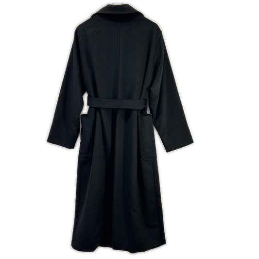 Max Mara マックスマーラ TIC1001 ブラック カシミヤ100% ロングコート コート