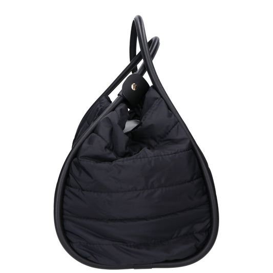 Max Mara マックスマーラ 【美品/国内正規】451654236 マリン キルティング ナイロン/レザー ショルダー ハンドバッグ